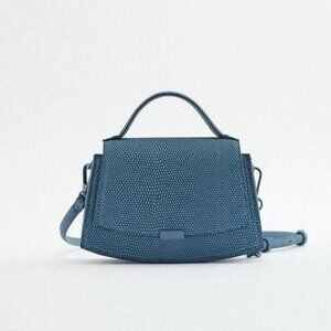 ZARA embossed crossbody bag - NWOT